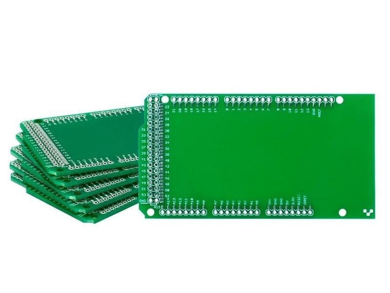 Voltera Leiterplatten Rohling Arduino Mega 6 Stück, Set: Nein, Bauteileart: Leiterplatte