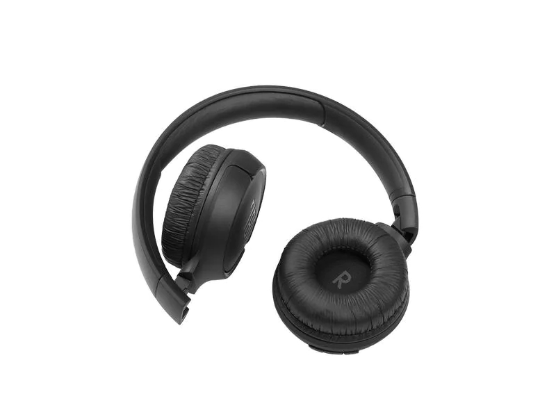 JBL Wireless On-Ear-Kopfhörer TUNE 510 BT Schwarz, Farbe: Schwarz, Kopfhörer Ausstattung: Sprachsteuerung, On-Ear-Regler, Verbindungsmöglichkeiten: Bluetooth, Einsatzbereich: Lifestyle, Impedanz: 32 ?, Kopfhörer Trageform: On-Ear