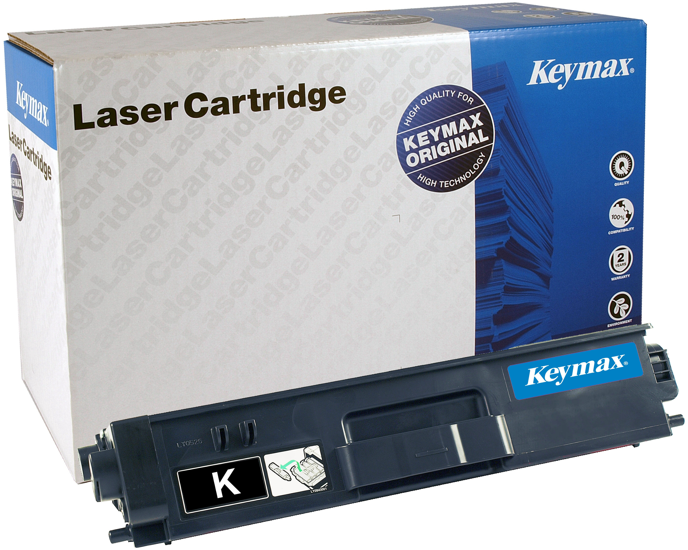 KEYMAX RMC Toner HY schwarz TN-423BKKEY zu Brother HL-L8260 6500 S.