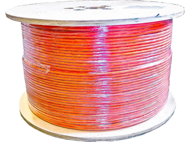 Wirewin Verlegekabel VKW SFTP K7 LSOH3 Cat 7, S/FTP, 500 m, Orange, Montageart: RJ45 Werkzeugfrei (Feldkonfektion)(Draht), LSA Auflegewerkzeug (Draht), LSA Kompatibel: Ja, Länge: 500 m, Zusatzfunktionen: Keine weitere Ausstattung, Aussenanwendung: Nein,