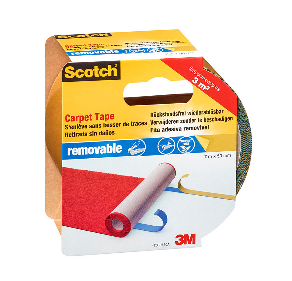 SCOTCH Teppichband 50mmx7m 42030750 non-perm.