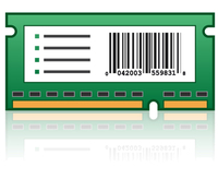 LEXMARK Barcode- + Forms Karte CS820 CX82x/CX860 eMMC Card