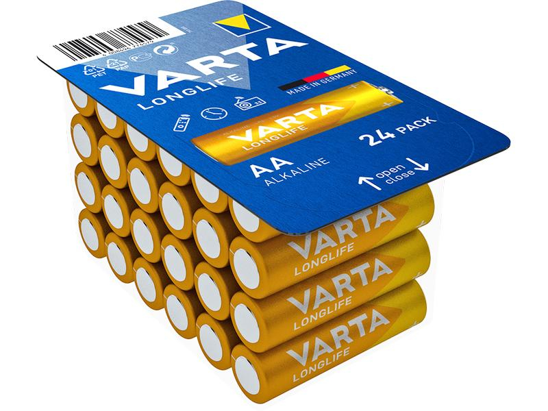 Varta Batterie AA Longlife 24 Stück