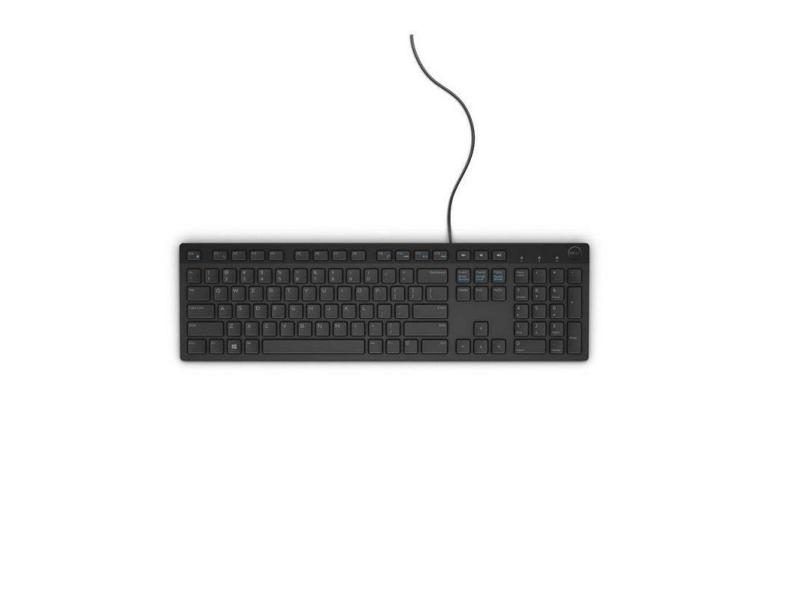 Dell Multimedia Keyboard-KB216 - Swiss (QWERTZ) - Black