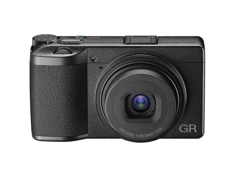 Ricoh Fotokamera GR III, Kompaktkamera, 3 Zoll LCD, 24.24 MP, 1920 x 1080 Pixel, SD-SDHC-SDXC, Schwarz