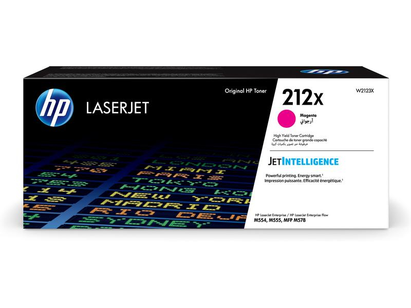 HP Toner-Modul 212X magenta W2123X CLJ Ent.M554/M555 10'000 S.