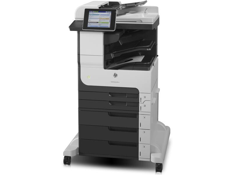 Hewlett-Packard HP Enterprise 700 MFP M725z, Schwarzweiss Laser Drucker, A3, 41 Seiten pro Minute, Drucken, Scannen, Kopieren, Fax, Duplex und WLAN