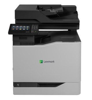 Lexmark CX820de, Farblaser Drucker, A4, 50 Seiten pro Minute, Drucken, Scannen, Kopieren, Fax, Duplex