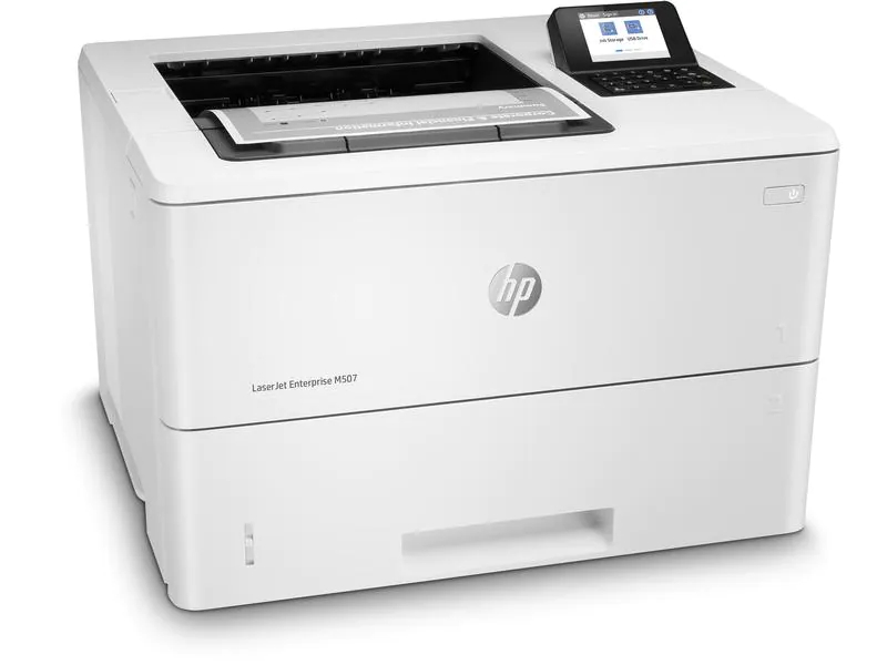 Hewlett-Packard HP LaserJet Enterprise M507dn, Schwarzweiss Laser Drucker, A4, 43 Seiten pro Minute, Drucken, Duplex