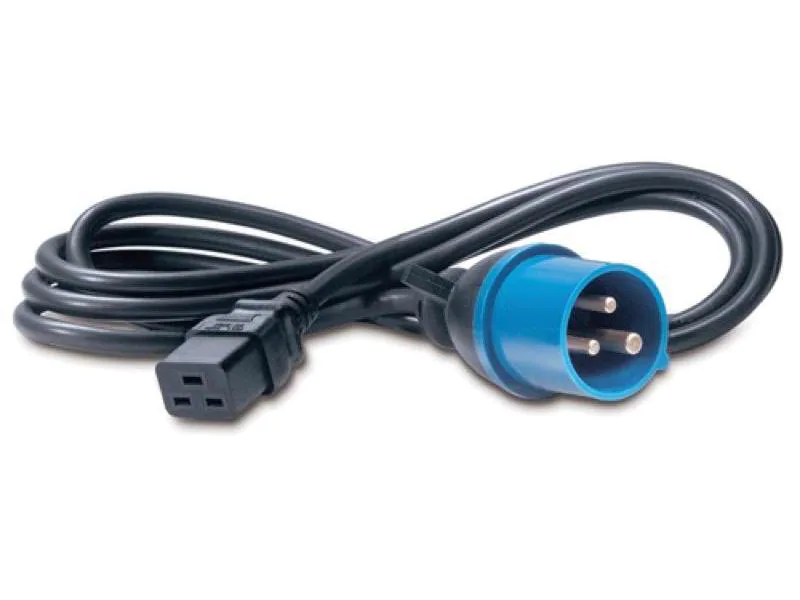 Kabel PowerCord 16A 230V C19 to IEC 309