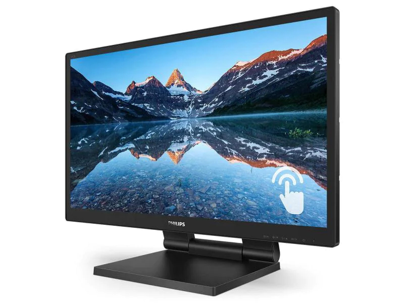 Philips B Line 242B9T, 23.8 Zoll LED, 1920 x 1080 Pixel Full HD, 16:9, DVI VGA HDMI USB, Schwarz