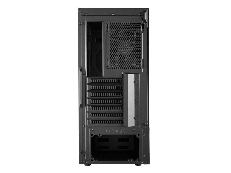 Cooler Master PC-Gehäuse MasterBox NR600, Farbe: Schwarz, Anzahl Lüfterplätze: 6, Sichtfenster, Gehäuse Bauart: Mid-Tower, Unterstützte Mainboards: ATX; Micro-ATX; Mini-ITX