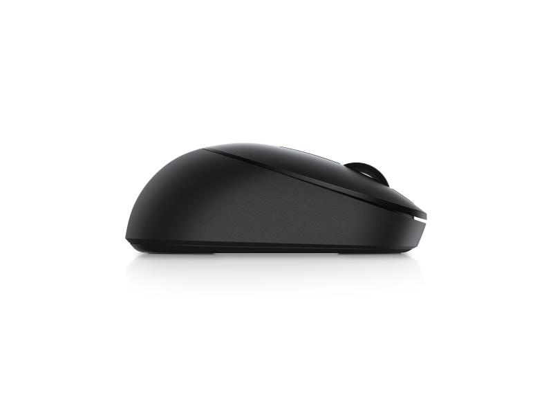 DELL Mobile Maus MS3320W Wireless, Maus-Typ: Business, Maus Features: Scrollrad, Bedienungsseite: Universal, Farbe: Schwarz, Verbindungsart: Kabellos, Schnittstelle: USB, Bluetooth