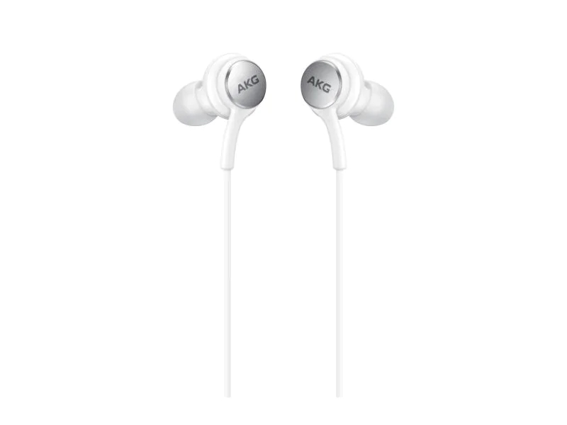 Samsung USB Type-C In-Ear-Kopfhörer EO-IC100, Verbindungsmöglichkeiten: USB Typ-C, Farbe: Weiss, Impedanz: 32 ?, Kopfhörer Trageform: In-Ear, Kopfhörer Bauform: Halboffen, Einsatzbereich: Lifestyle, Kopfhörer Ausstattung: Inline-Fernbedienung; Anruf-