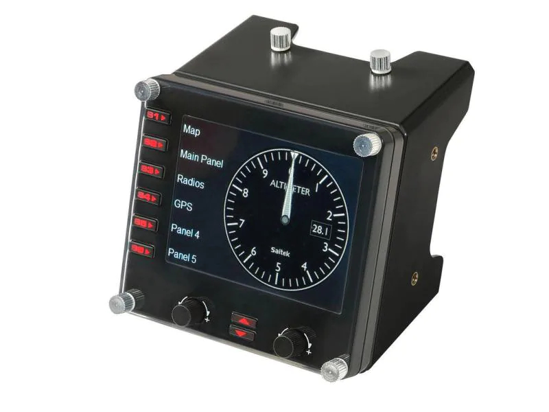 LOGITECH G SAITEK PRO FLIGHT Logitech G Saitek Pro Flight Instrument Panel - USB - WW Saitek NEW  NMS