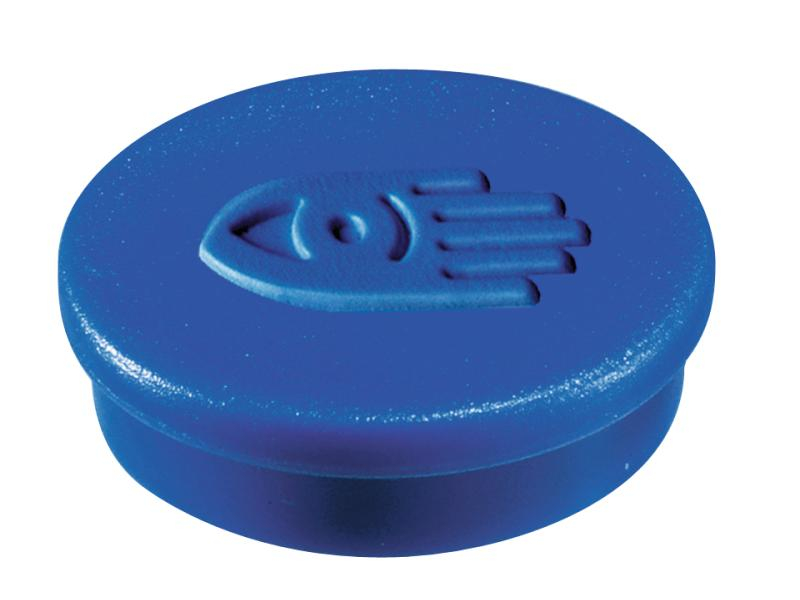 Legamaster Haftmagnet Blau, 10 Stück, Farbe: Blau, Verpackungseinheit: 10 Stück, Belastbarkeit: 0.85 kg