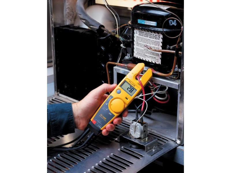 Fluke Multimeter T5-1000 Elektrotester, Typ: Multimeter, Funktionen: Strommessung; Spannungsmessung; Durchgangsprüfung; Widerstandsmessung, Anwendungsbereich: Bauwesen; Industrie