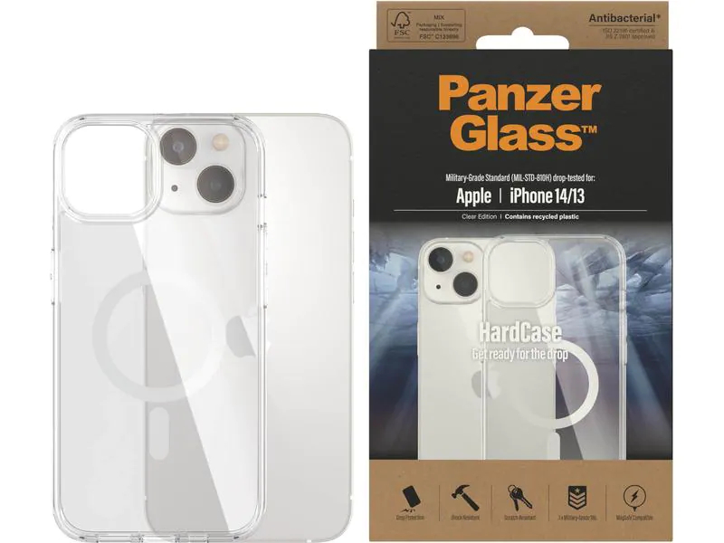 Panzerglass Back Cover Hard Case MagSafe iPhone 14 Transparent