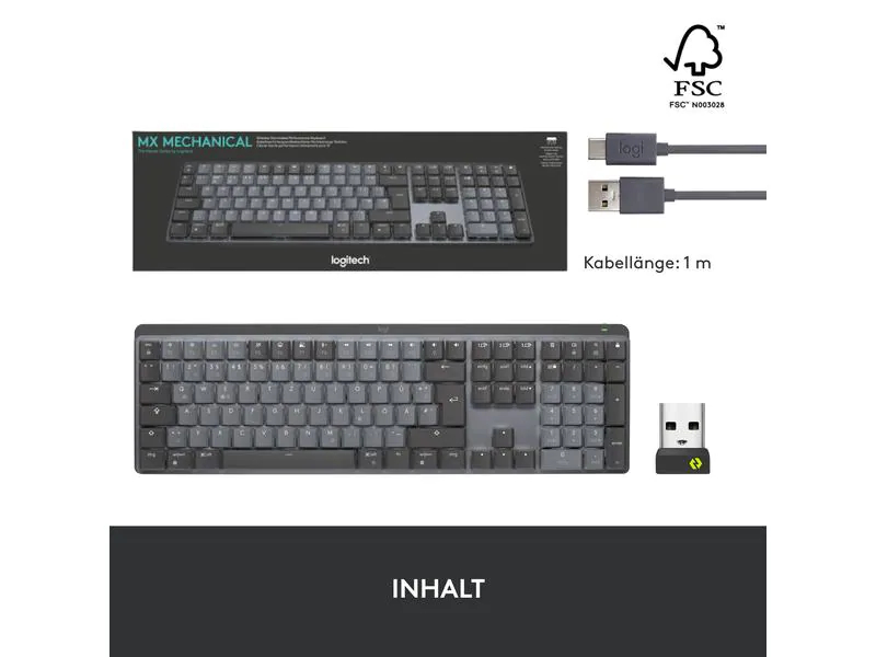 Logitech Tastatur MX Mechanical