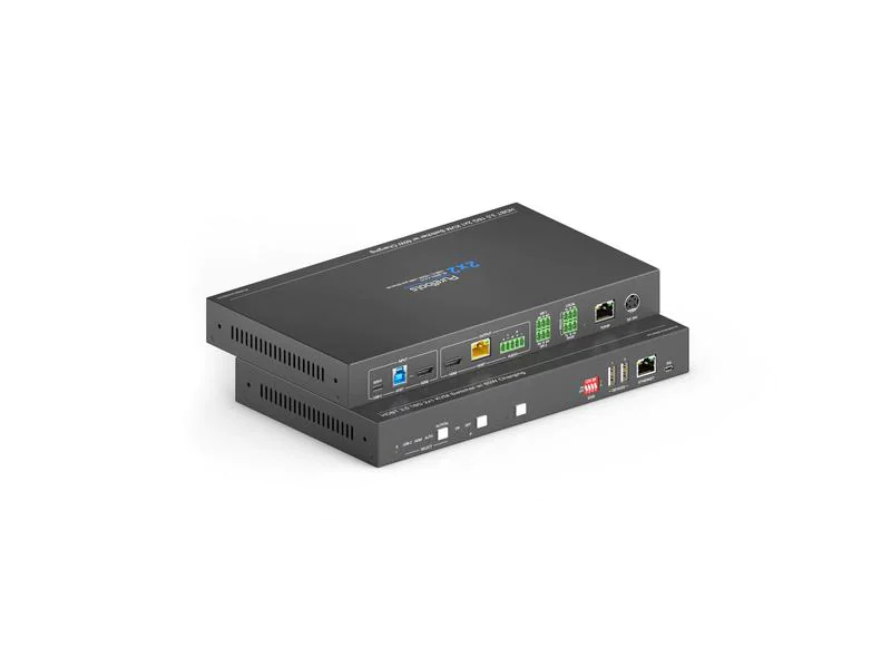 PureTools Presentation Switcher PT-PSW-21KVM Multiformat HDBaseT, Set, Stromversorgung: 12 V, Max. Auflösung: 3840 x 2160 (Ultra HD 4K), Anzahl Eingänge: 2 ×, Anzahl Ausgänge: 2 ×, Eingänge: HDMI, HDBaseT, USB-C, Ausgänge: HDMI, HDBaseT