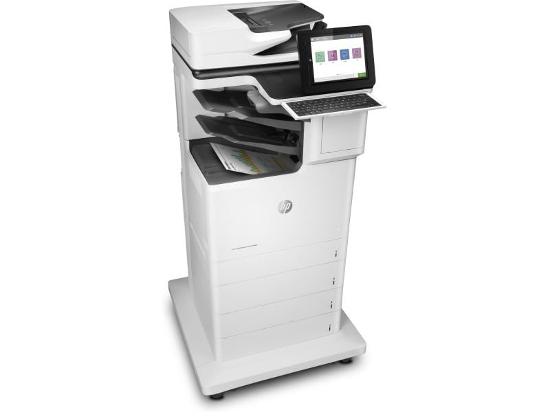 Hewlett-Packard HP MFP M681z, Farblaser Drucker, A4, 47 Seiten pro Minute, Drucken, Scannen, Kopieren, Fax, Duplex