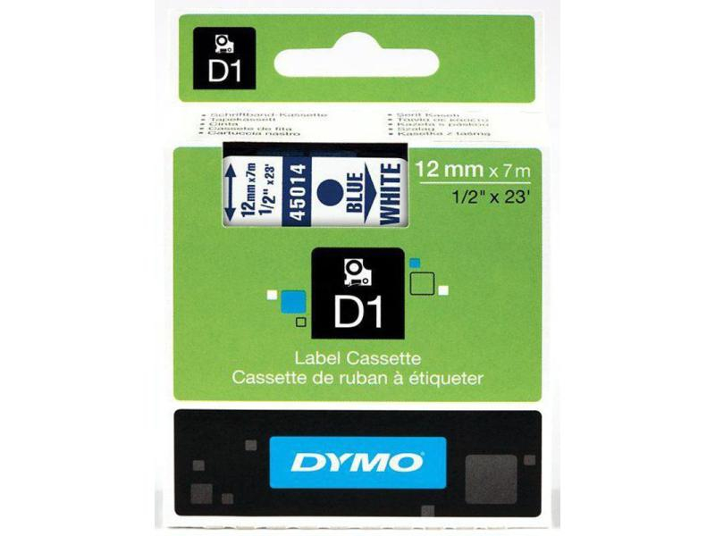 DYMO Schriftband D1 schwarz/grün S0720590 12mm/7m