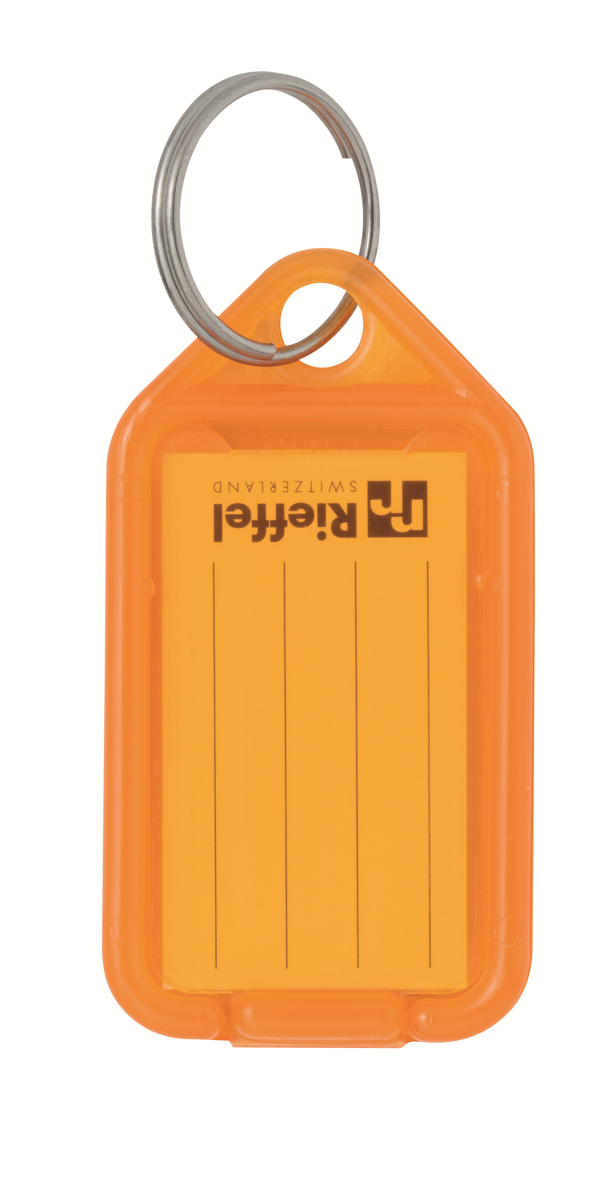 RIEFFEL Schlüsseletiketten 38x22mm KT 1000 ORAN orange 100 Stück