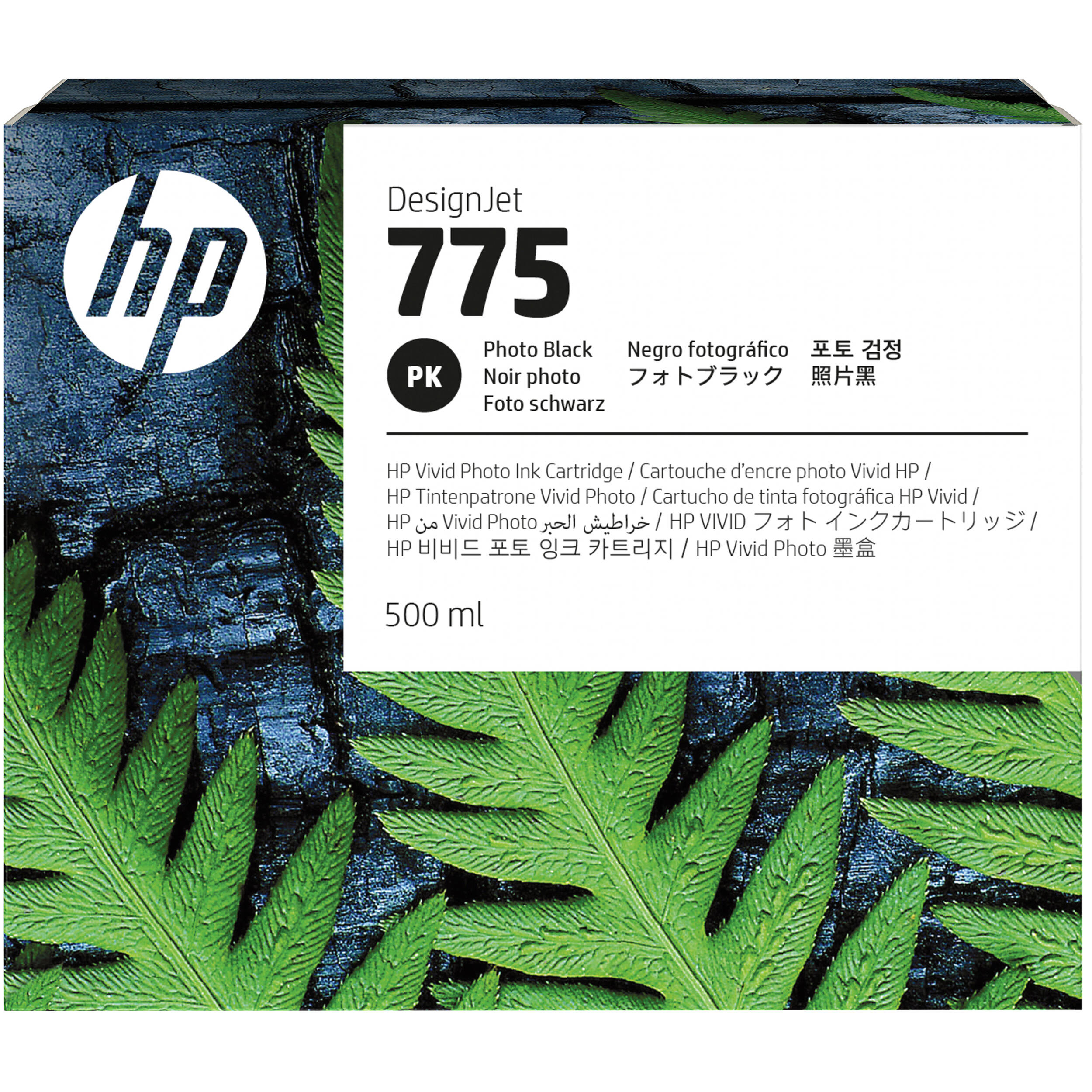 HP 775 | 500ml HP Tintenpatrone, photo schwarz