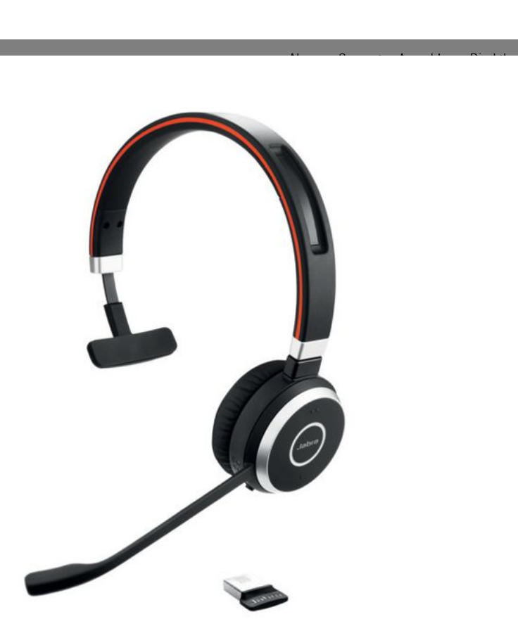 Jabra Headset Evolve 65 Mono MS inkl. Ladestation Verbindungsmöglichkeiten: Funk, Bluetooth, NFC, Audiokanäle: Mono, Plattform: Microsoft Lync, PC, Skype for Business, Mobile, Kopfhörertyp: Ohraufliegend, Kopfhörer Trageform: Überkopfbügel, Mikrofon