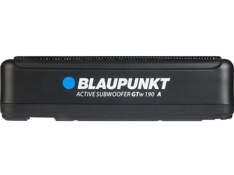 Blaupunkt Subwoofer GTW190 A, Basslautsprecher Durchmesser: 8 ", Subwoofer Typ: Aktiv, Leistung Subwoofer: 150 W, Musikbelastbarkeit: 80 W