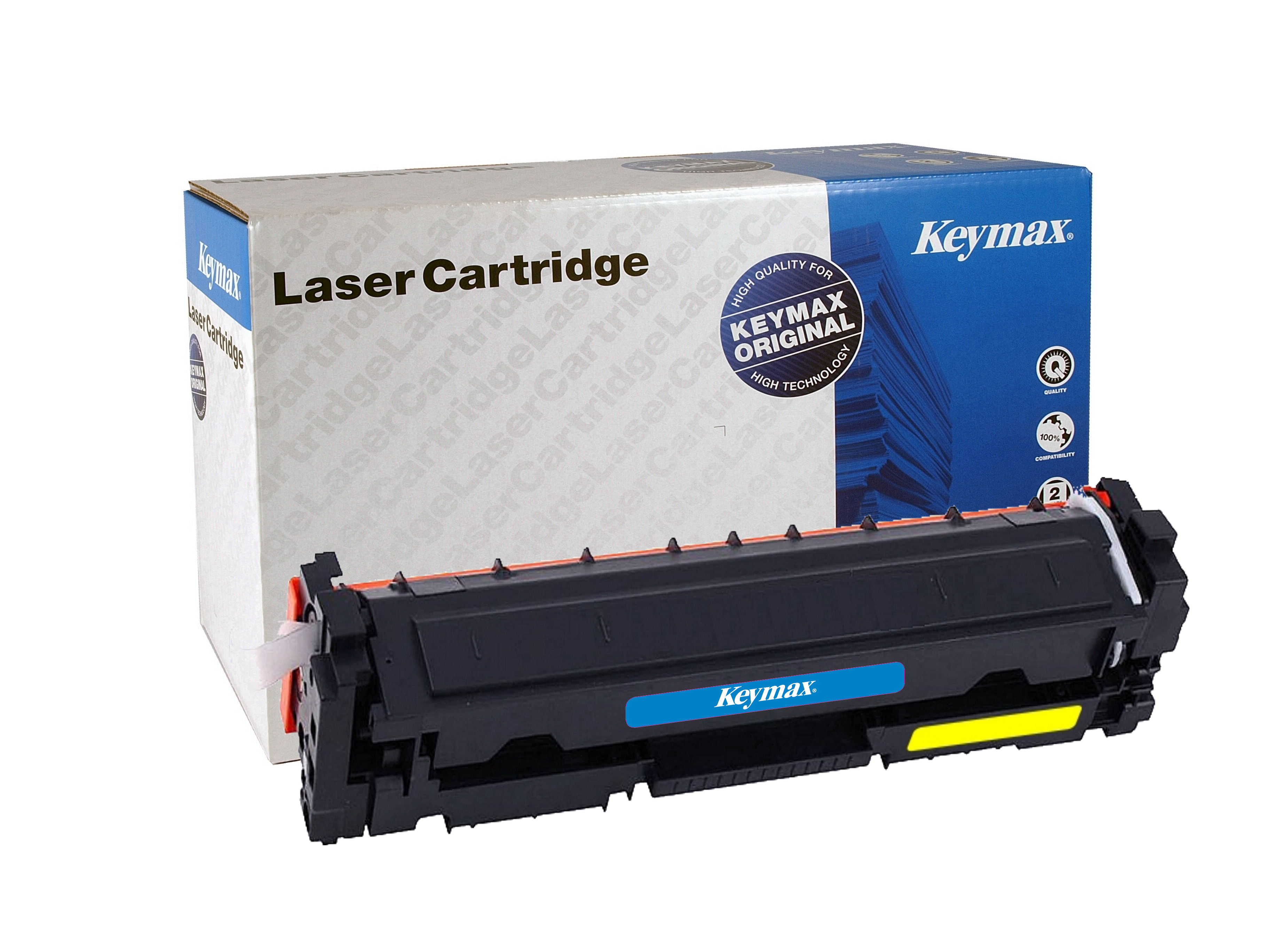 KEYMAX RMC Toner-Modul 207A yellow W2212AKEY zu HP CLJ Pro M255 1250 S.