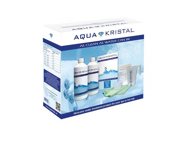Aqua Kristal Desinfektionsset für Whirlpools, 5-teilig, Anwendungsbereich: Desinfektion