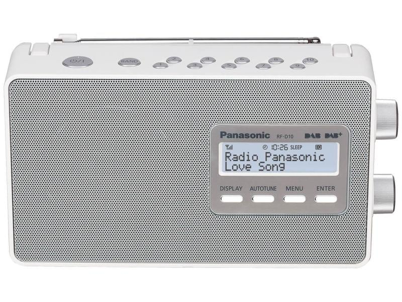 Panasonic DAB+ Radio RF-D10EG Weiss