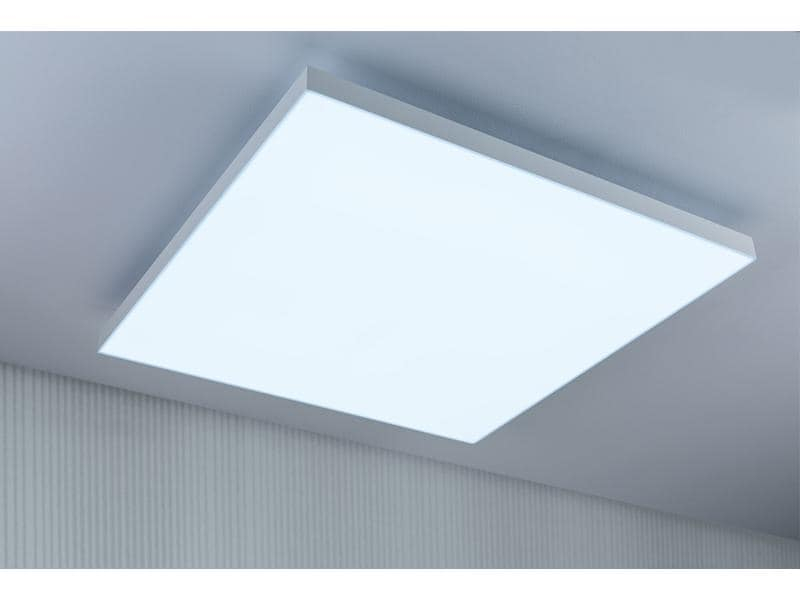 Paulmann Deckenleuchte LED Panel Velora Rainbow, 31 W, RGBW, Weiss, Leuchten Kategorie: Panel, Betriebsart: Netzbetrieb, Lampensockel: LED fest verbaut, Farbtemperatur Kelvin: 3000 bis 6500 K, Dimmbar: dimmbar, Farbwiedergabeindex CRI: 80