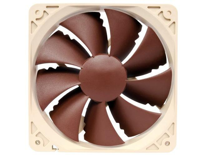 Gehäuselüfter Noctua NF-P12 PWM, 120x120x25mm, 12V, 19.8dBA, 92.3m3/h, 4 Pin PWM Anschluss, 1300rpm,