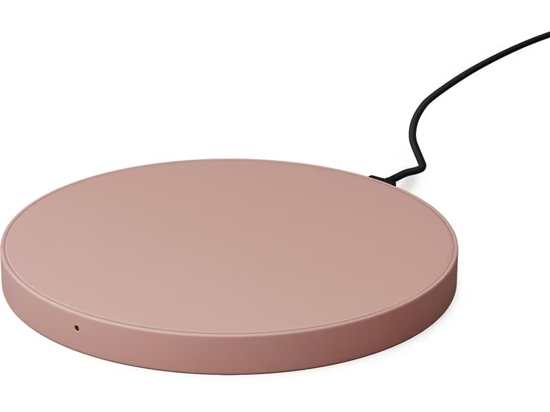 Ideal of Sweden Wireless Charger Blush Pink, Induktion Ladestandard: Qi, Detailfarbe: Pink, Ladegerät Typ: Pad