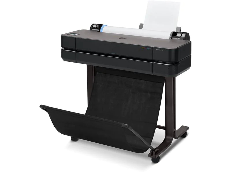 HP Grossformatdrucker DesignJet T630 - 24", Druckertyp: Farbig, Verbindungsmöglichkeiten: LAN, USB, WLAN, Drucktechnik: Tintenstrahl, Total Fassungsvermögen Papierzuführungen: 1 Rolle/n, Funktionen: Drucken, Anzahl Papierzuführungen (integriert): 1