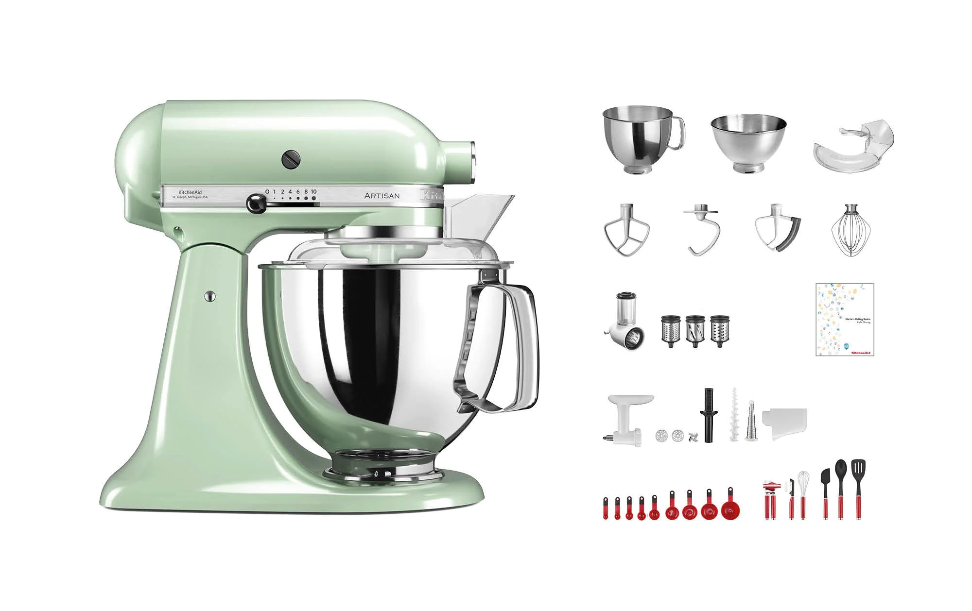 KitchenAid Küchenmaschine Artisan KSM200 Hellgrün