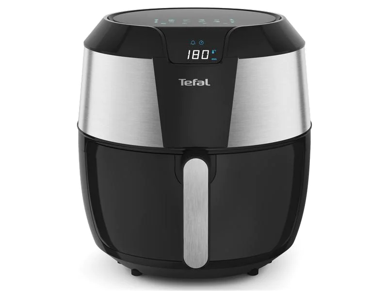 Tefal Heissluft-Fritteuse EasyFry XXL 1.6 kg, Schwarz/Silber, Detailfarbe: Silber, Schwarz, Frittiermethode: Heissluft, Display vorhanden: Ja, Multifunktionsgerät: Ja