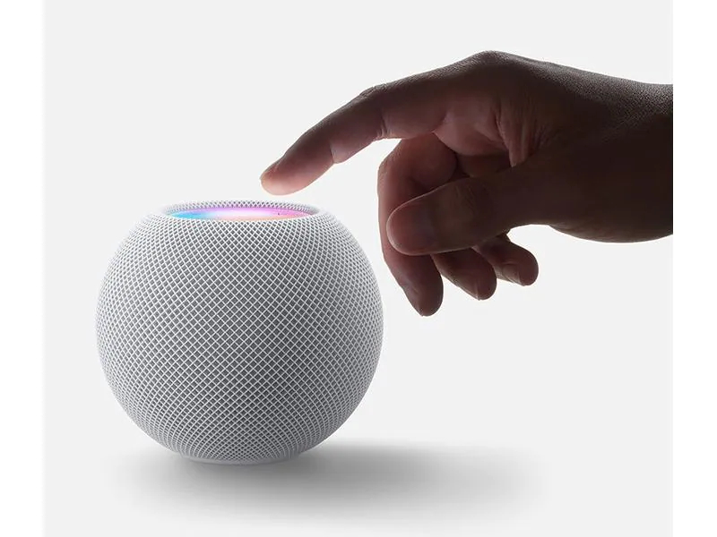 Apple HomePod mini Weiss, Stromversorgung: Netzbetrieb, Farbe: Weiss, Display vorhanden: Nein, Systemkompatibilität: IPhones: iPhone 12 Pro Max, iPhone 12 Pro, iPhone 12, iPhone 12 mini, iPhone 11 Pro Max, iPhone 11 Pro, iPhone 11, iPhone XS Max, iPhone