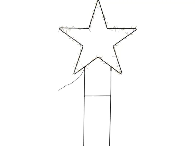 Star Trading LED-Stern Barlumi, 60 cm, Betriebsart: Netzbetrieb, Leuchtmittel: LED, Aussenanwendung: Ja, Anzahl Lampen: 150 ×, Produkttyp: LED-Leuchtdekoration, Detailfarbe: Schwarz