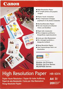 CANON HR-101 high resolution Paper inkjet 110g/m2 A4 50 sheet