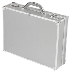 ALUMAXX Attaché-Koffer "OCTAN", Aluminium, silber