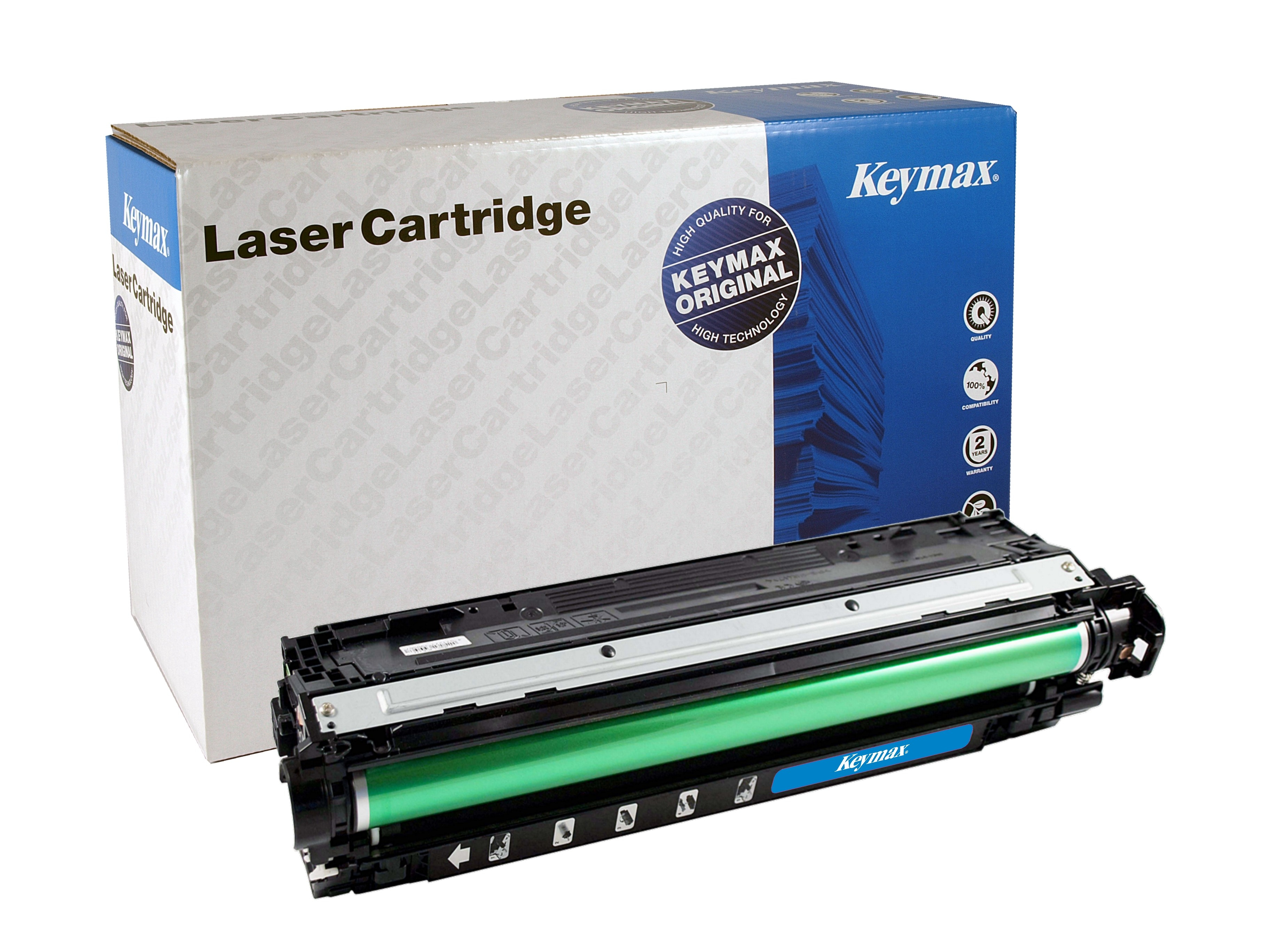 KEYMAX Toner-Modul schwarz CE270AKEY zu HP CLJ CP 5525 13'000 S.