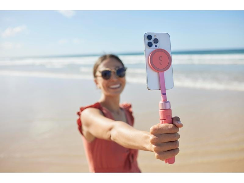 Shiftcam Selfie Stand SnapPod Rosa, Zubehörtyp Mobiltelefone: Selfie Stick, Detailfarbe: Rosa