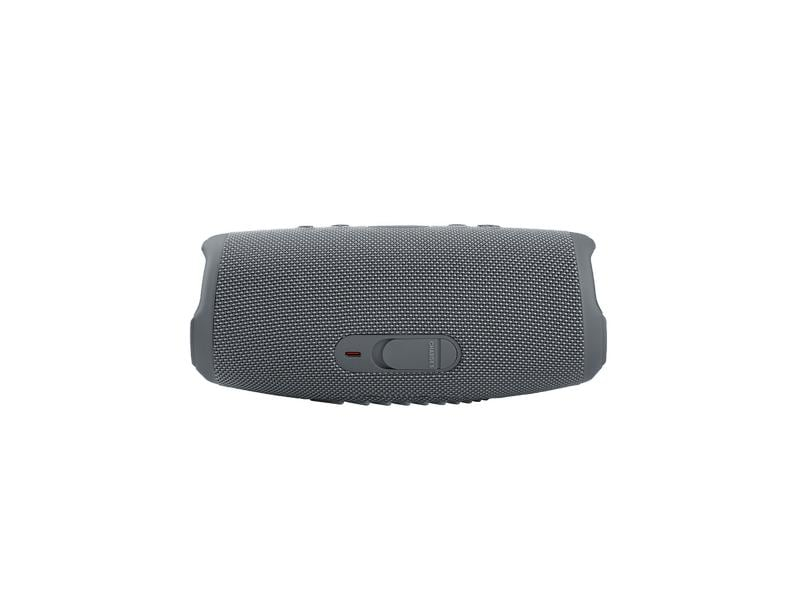 JBL Bluetooth Speaker Charge 5 Grau, Verbindungsmöglichkeiten: Bluetooth, Widerstandsfähigkeit: IP67, Staubgeschützt, Wasserfest, Stromversorgung: Akkubetrieb, Farbe: Grau, Ausstattung: Powerbank, Kapazität Wattstunden: 27 Wh