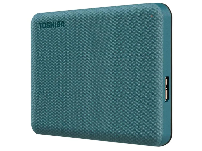 TOSHIBA HDD CANVIO Advance 4TB HDTCA40EG3CA USB 3.2 Gen 1, 2.5 inch green