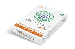 Kopierpapier BIOTOP 3 EXTRA | A3 | 160g | 89.5er Weisse Kopierpapier, naturweiss, holzfrei, TCF