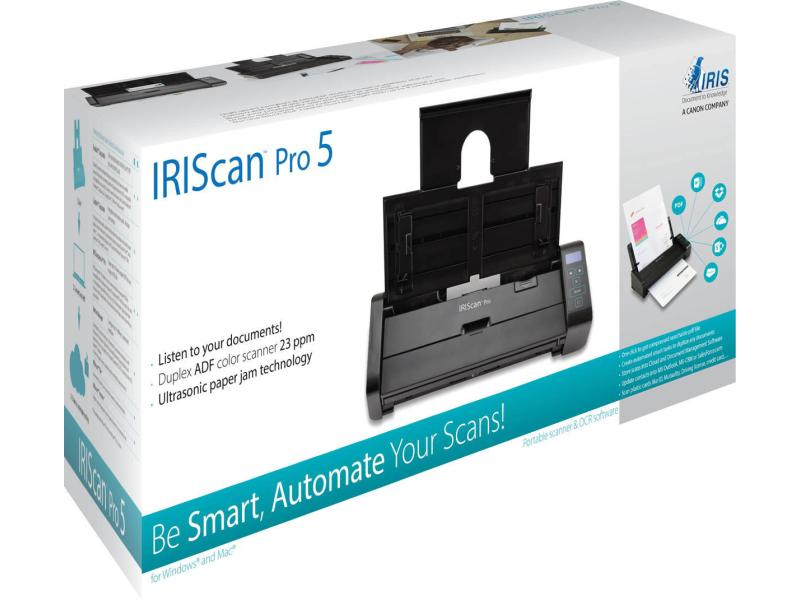IRIS Mobiler Scanner IRIScan Pro 5, Verbindungsmöglichkeiten: USB, Scanauflösung: 600 dpi