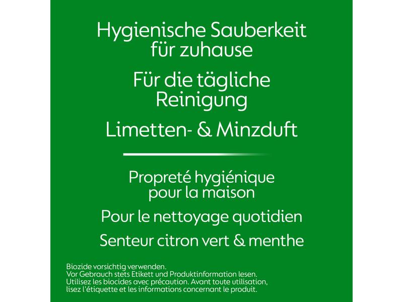 Dettol Desinfektion Hygiene-Reiniger Limetten- & Minze 750 ml